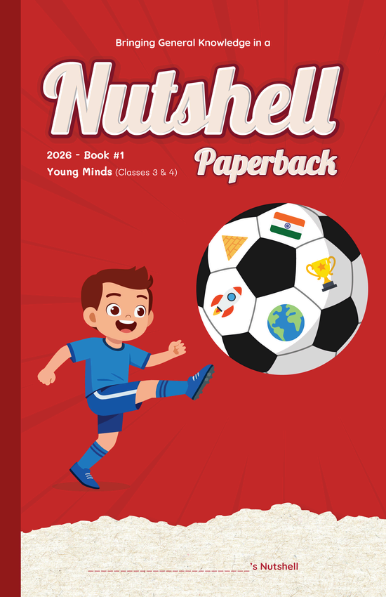 Nutshell Paperback cover for Young Minds